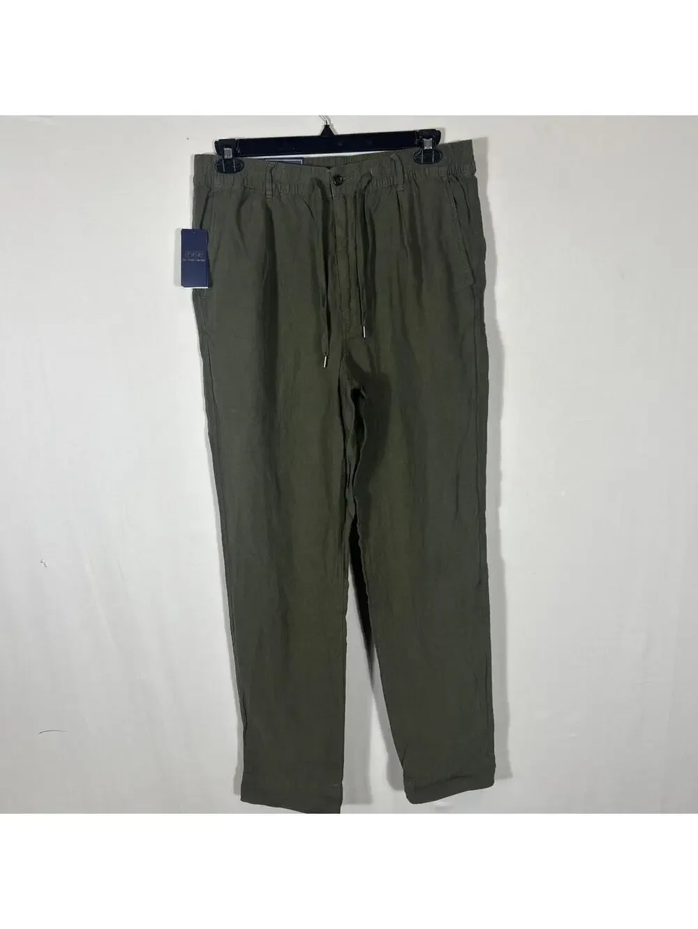$198 Polo Ralph Lauren Men's Original Label Prepster Pants, New Olive, XL